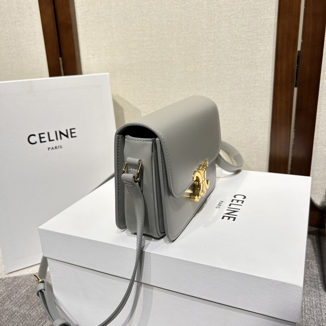 Celine Style Black Leather Bag Lookbook Reference image 2