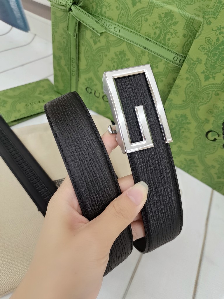 古.奇79宽自动原版头层牛皮带身时尚