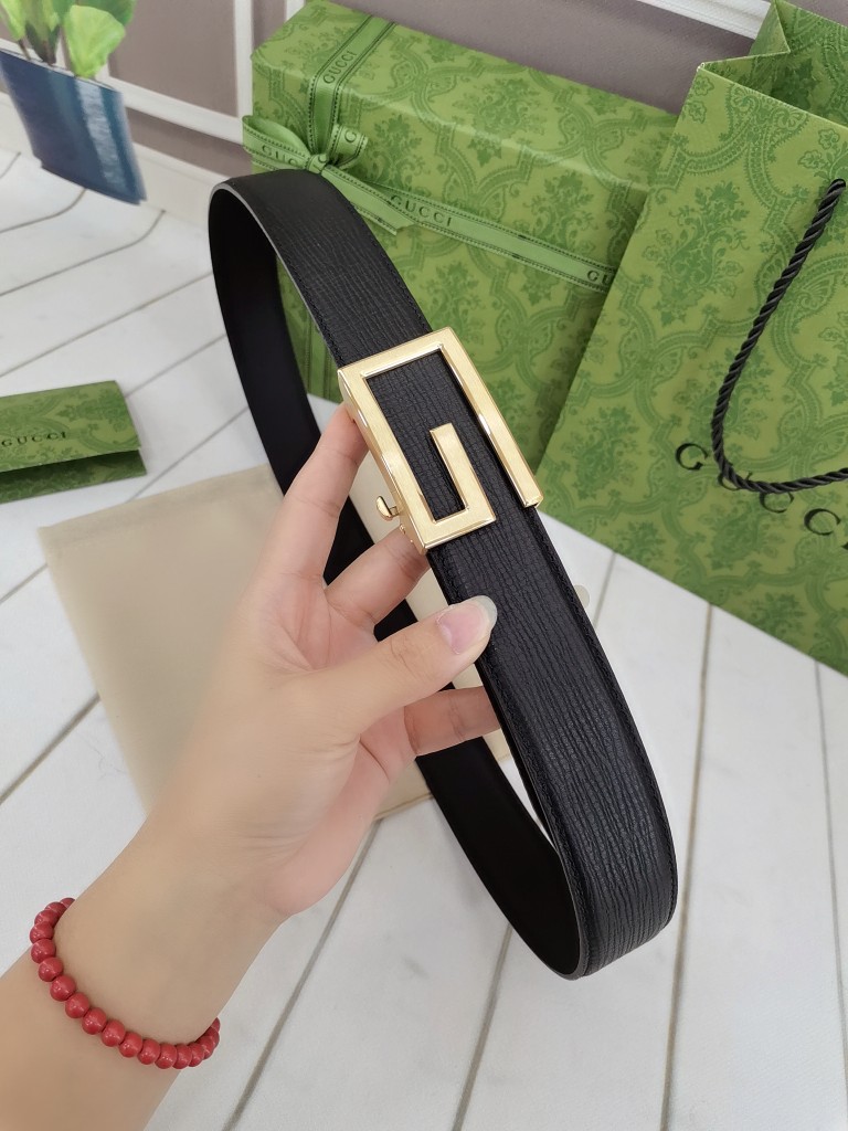 古.奇79宽自动原版头层牛皮带身时尚