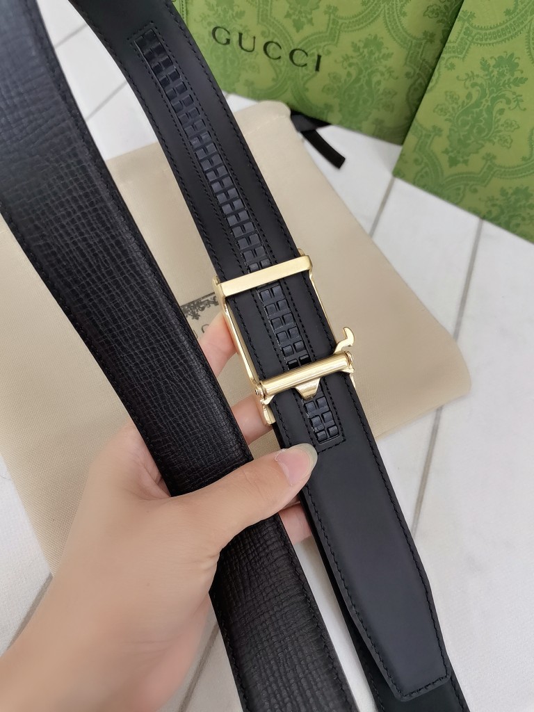 古.奇79宽自动原版头层牛皮带身时尚