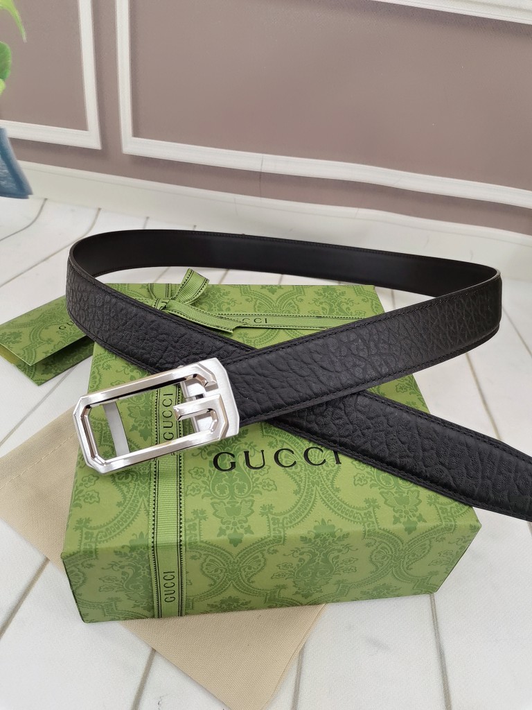 古.奇79宽自动原版头层牛皮带身时尚