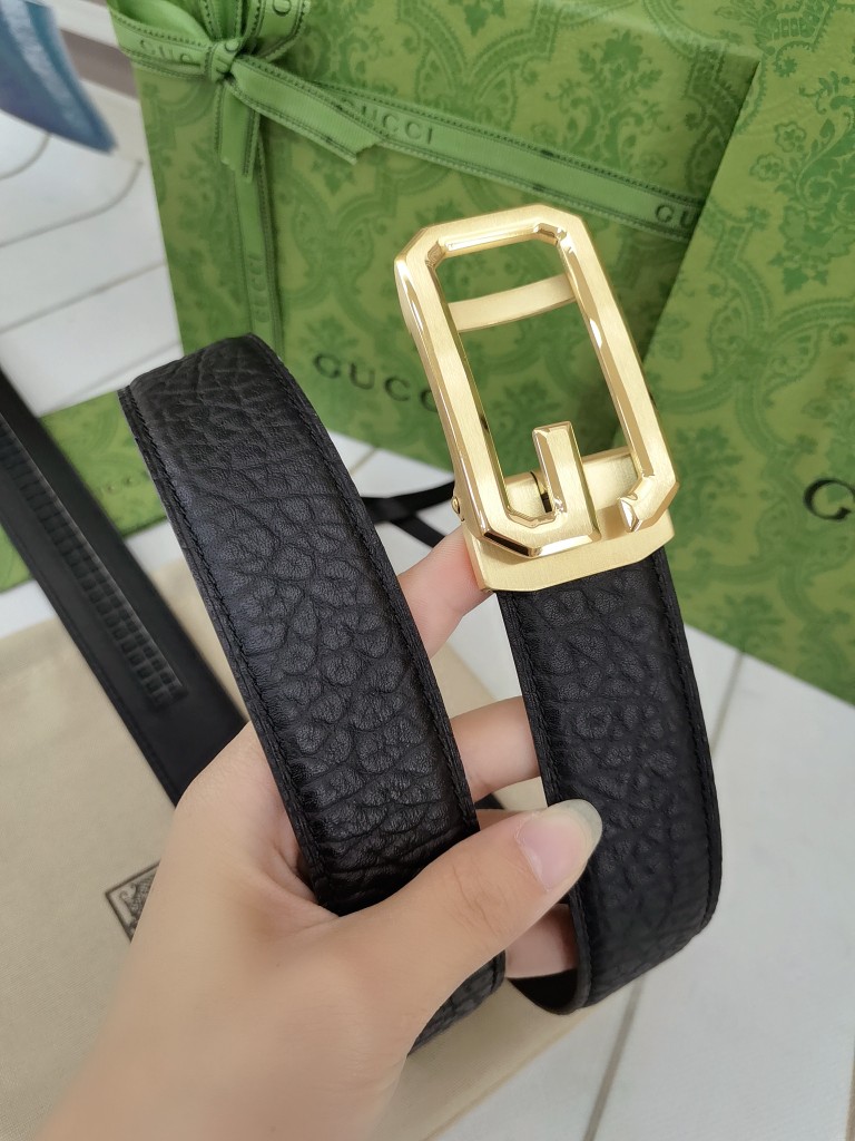 古.奇79宽自动原版头层牛皮带身时尚