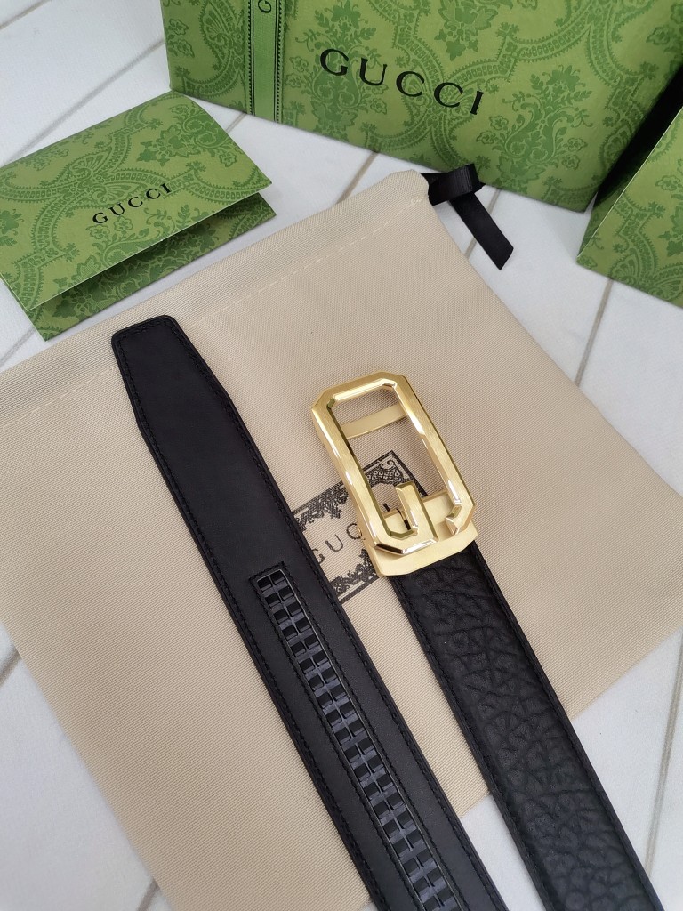 古.奇79宽自动原版头层牛皮带身时尚