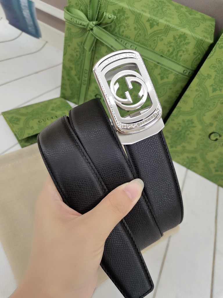 古.奇79宽自动原版头层牛皮带身时尚