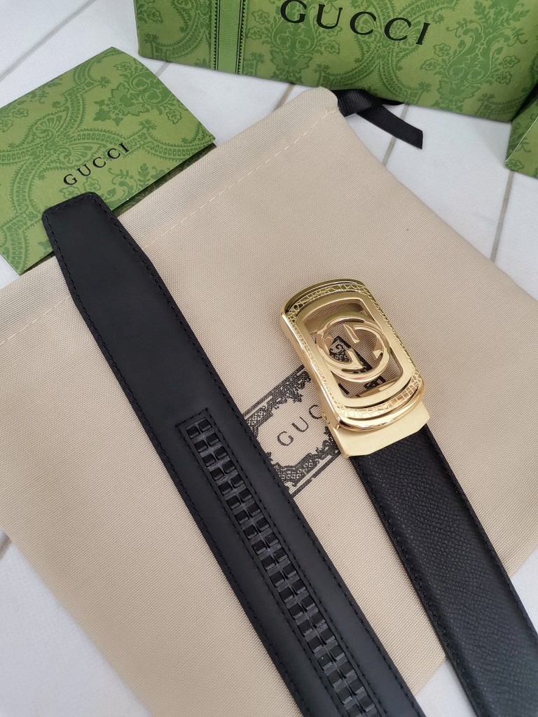 古.奇79宽自动原版头层牛皮带身时尚