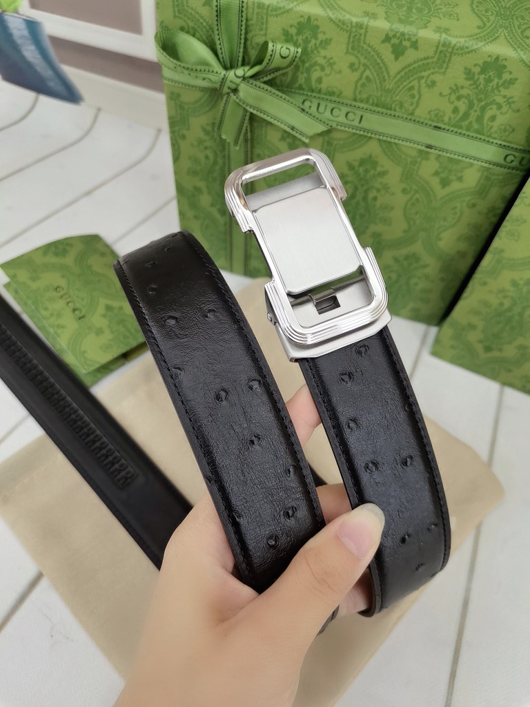 古.奇79宽自动原版头层牛皮带身时尚