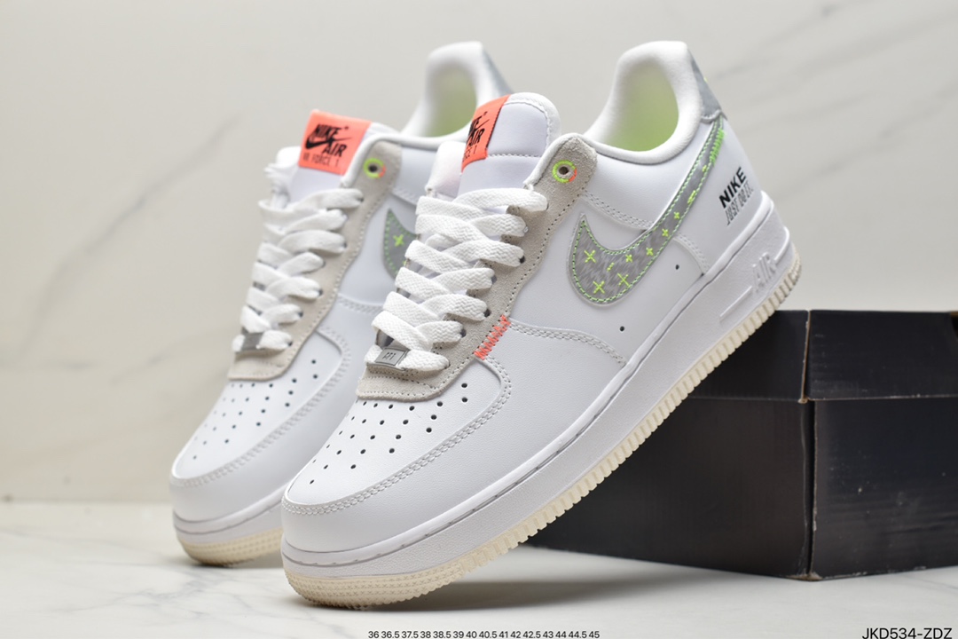 160 耐克Nike Air Force 1 Low 空军一号低帮百搭休闲运动板鞋FB1853-111