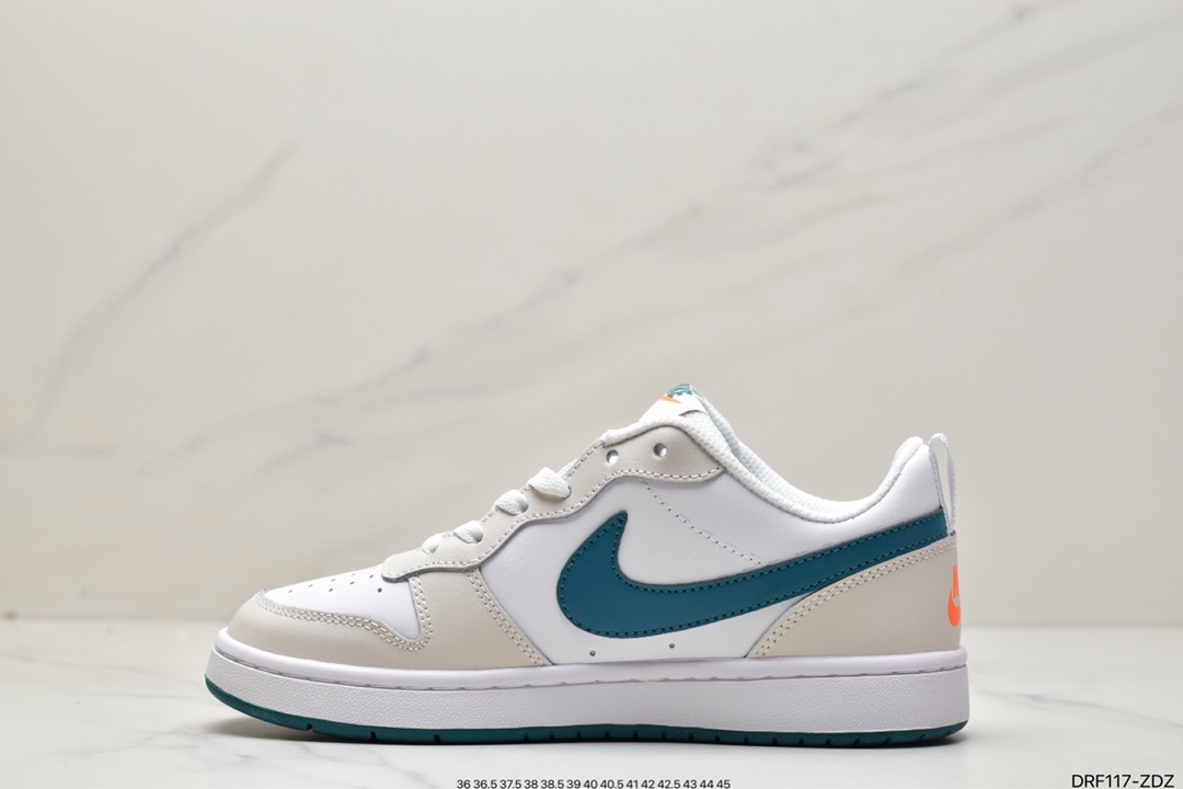 115 NK Court Borough Low 2学院系列休闲运动皮革板鞋BQ5448-117