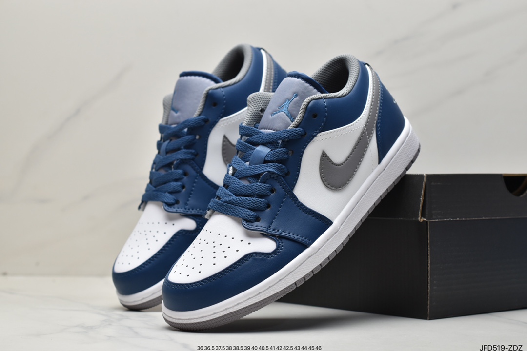 170 Nike Air Jordan 1 Low “Purple Black”AJ1低帮 553558-412