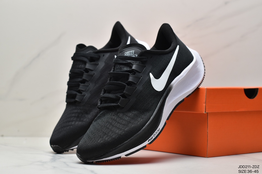 120 耐克Nike Zoom Pegasus 37 登月37 透气缓震疾速跑鞋