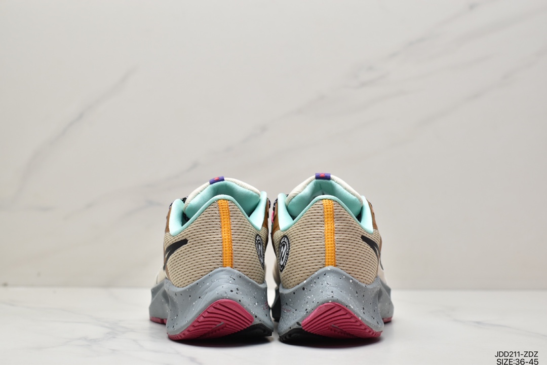 120 耐克NK Zoom Pegasus 38 登月38代系列九针眼网纱透气缓震疾速跑鞋 货号：DJ5397-100TD ID:JDD211-ZDZ