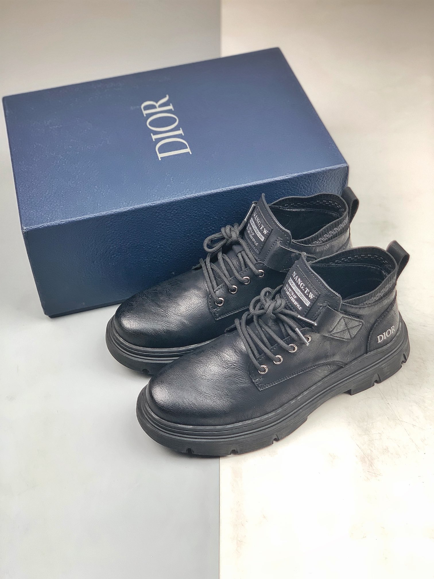 New Arrivals Dior trend fashion mid-top casual Martin boots series Guangdong quality original 22ss autumn and winter new style