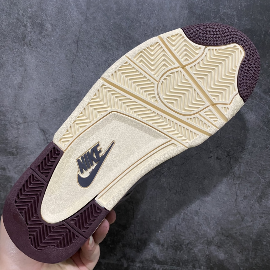图片[9]-老DT纯原 A Ma Maniére x Air Jordan AJ4 Retro SP\”Violet Ore\” AMM联名酒红DV6773-220 外贸订单 耗时多个月巨作 重金购买原楦原纸板 确保原汁原味 完美呈现四代版型 原厂织唛标 市面唯一采用原装皮料 正确网格工艺 全方位一致匹配官方细节 尺码： 40.5 41 42 42.5 43 44 44.5 45 46 47.5-选品中心