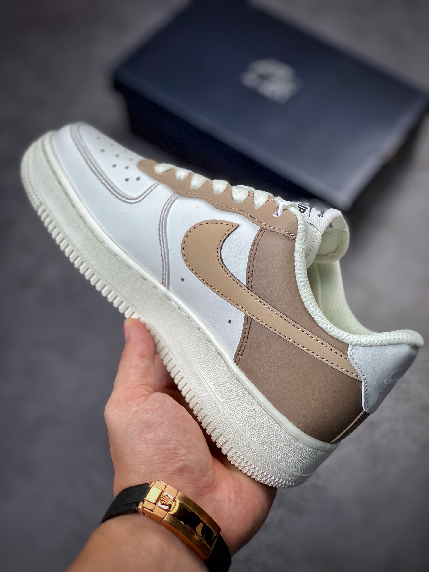 210 Nike Air Force 1 Low 07 奶咖卡其拼接DT0226-303