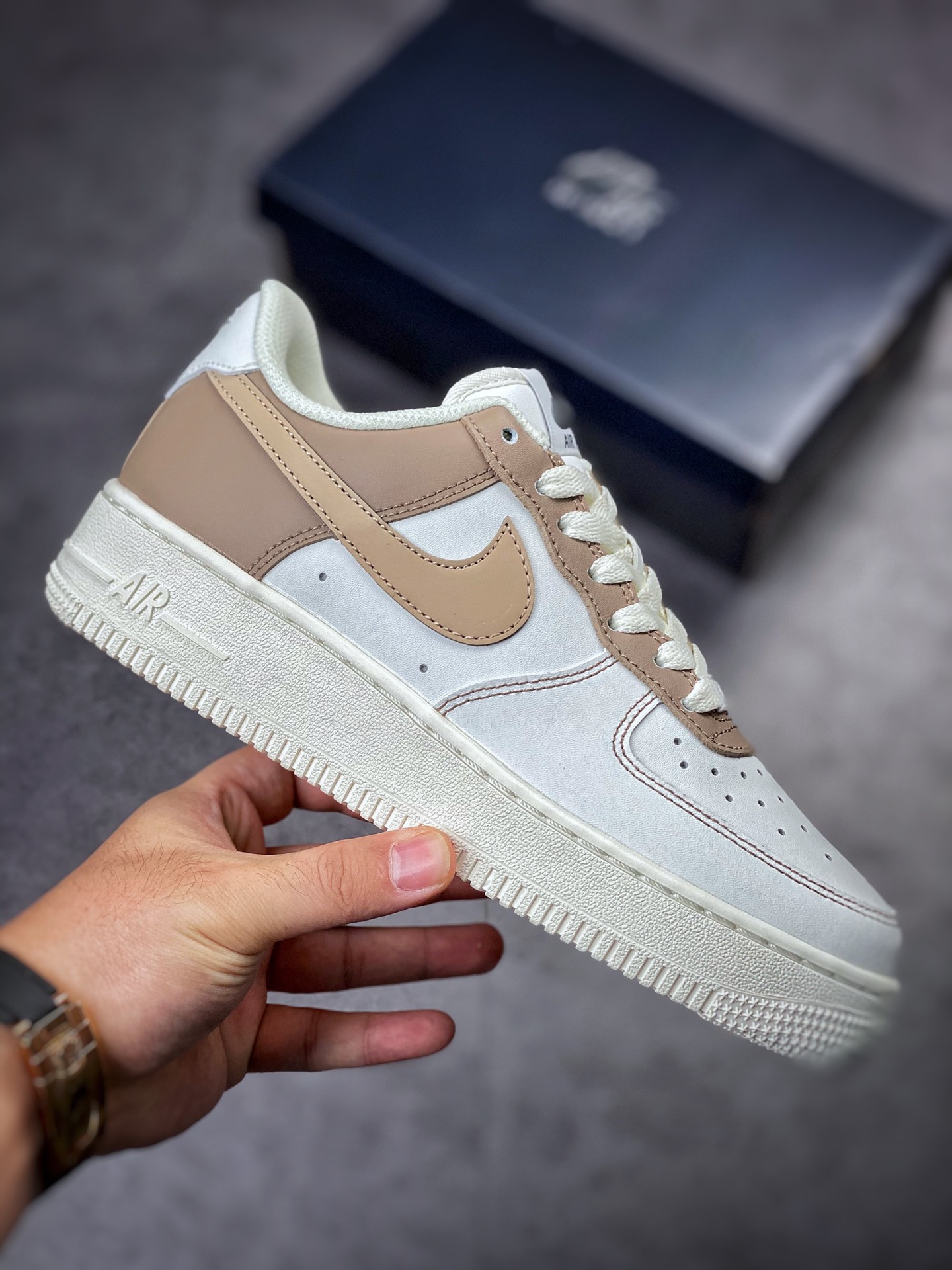 210 Nike Air Force 1 Low 07 奶咖卡其拼接DT0226-303