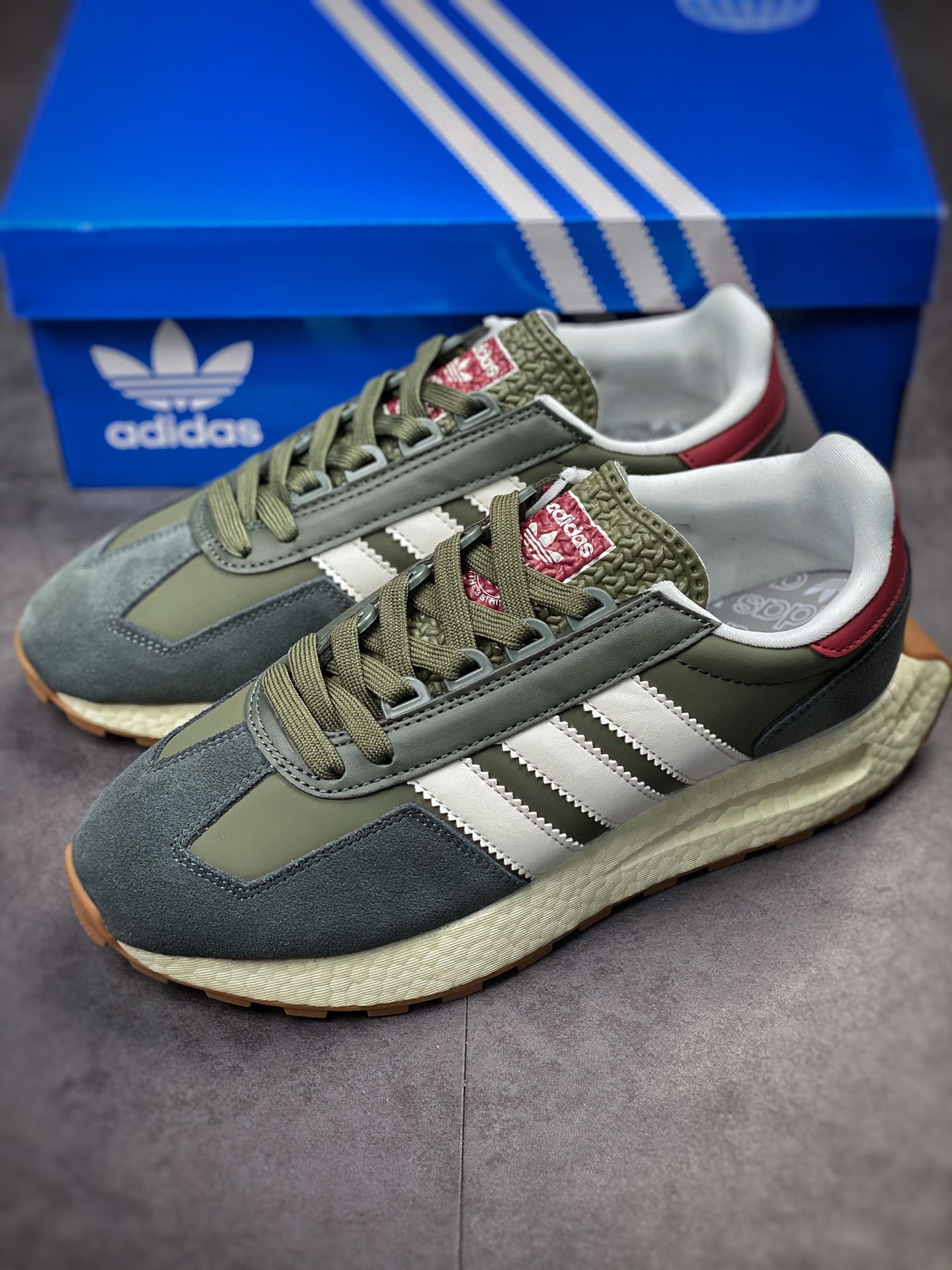 adidas Racing E5 Boost Prototype speed light retro series GW6779