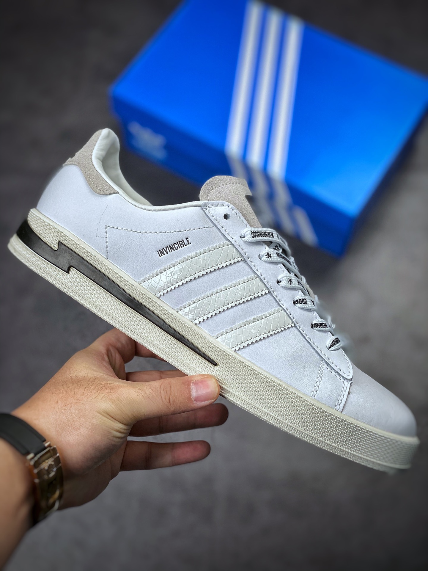 160 INV x NBHD x Adidas Campus 白灰蛇纹三方联名 GW8962