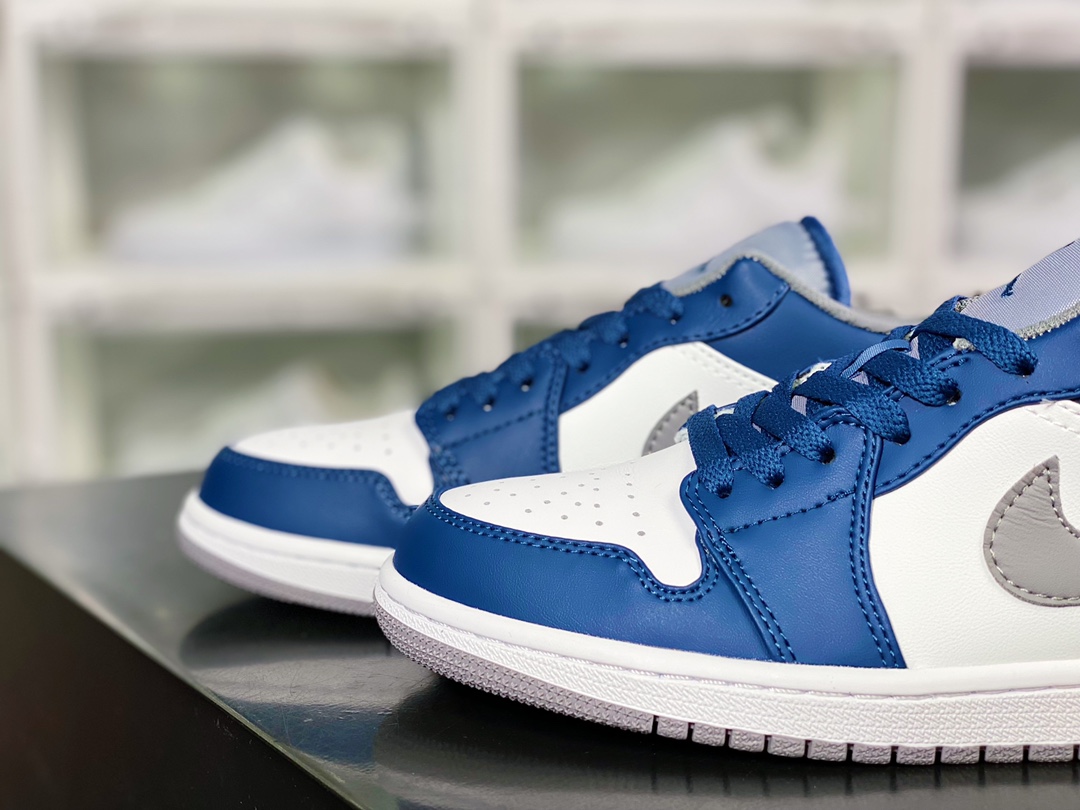 200 Air Jordan 1 Low”True Blue”AJ1乔丹一代低帮经典553558-412