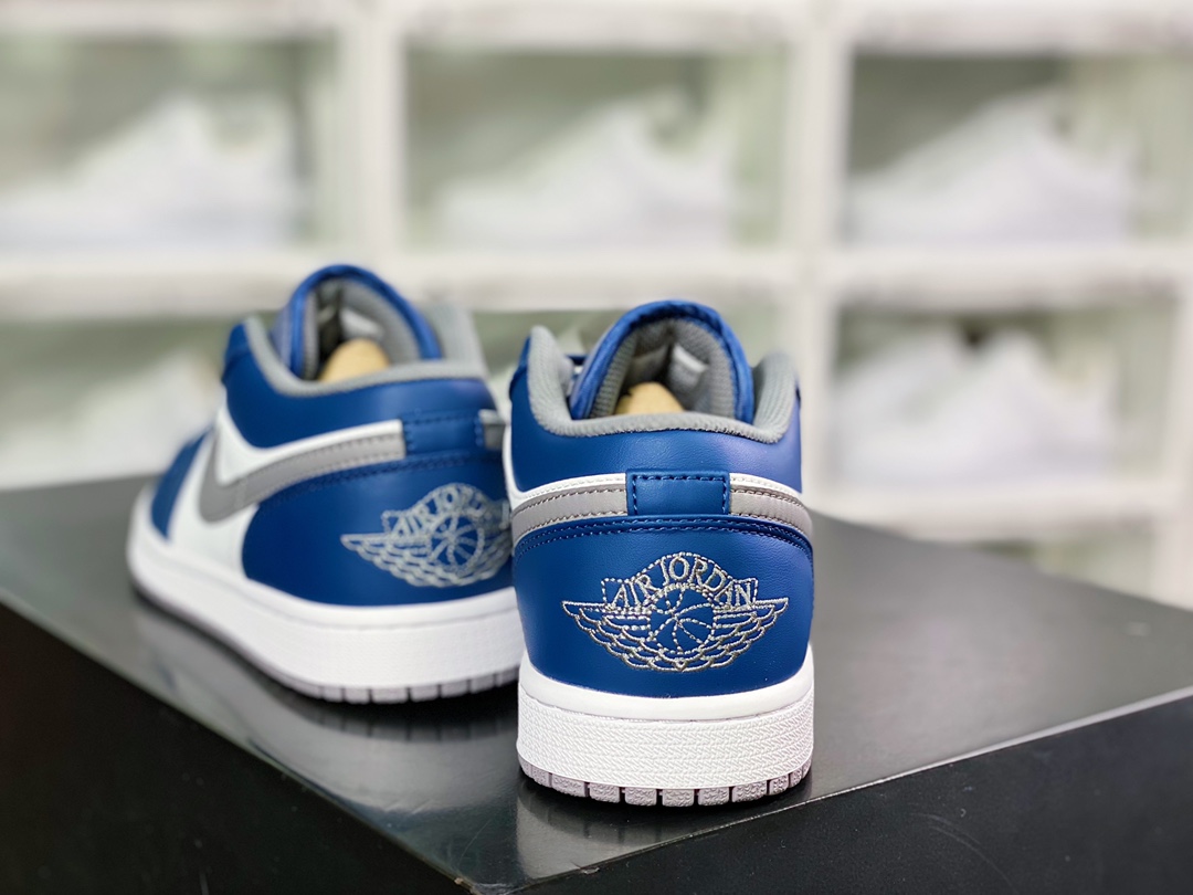 200 Air Jordan 1 Low”True Blue”AJ1乔丹一代低帮经典553558-412