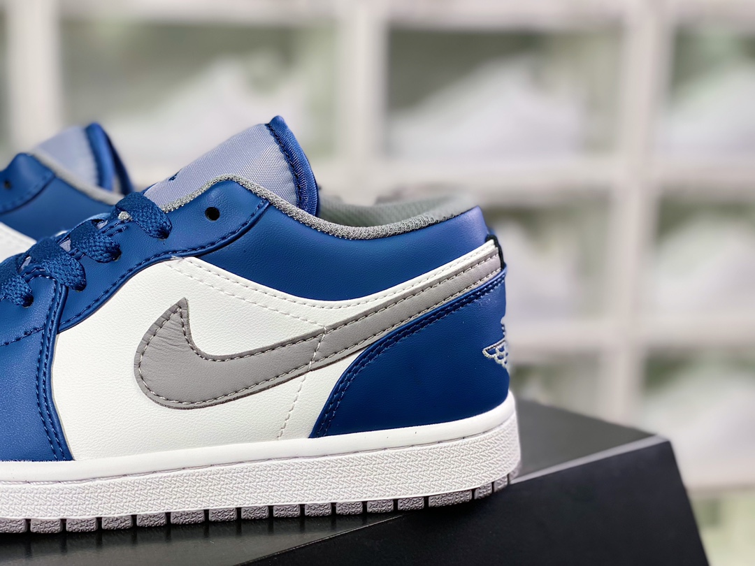 200 Air Jordan 1 Low”True Blue”AJ1乔丹一代低帮经典553558-412