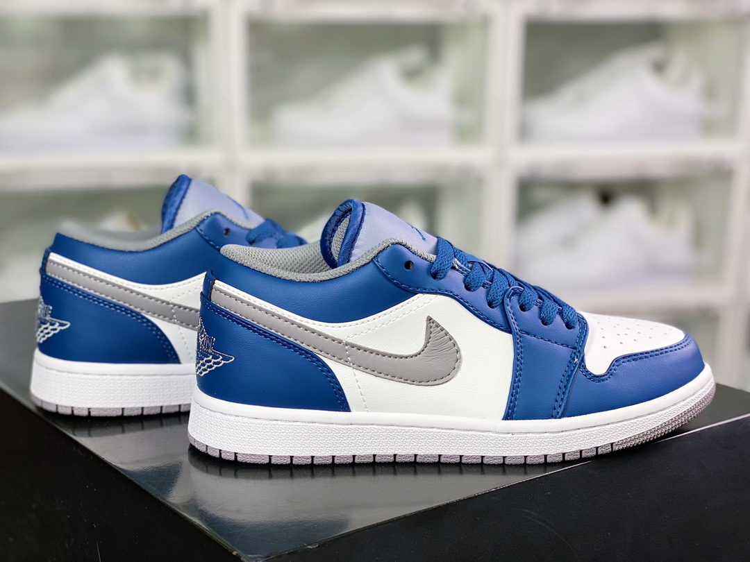 200 Air Jordan 1 Low”True Blue”AJ1乔丹一代低帮经典553558-412