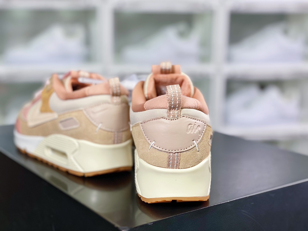 220 Air Max 90 Futura”Cement”解构版低帮复古慢跑鞋DM9922-102