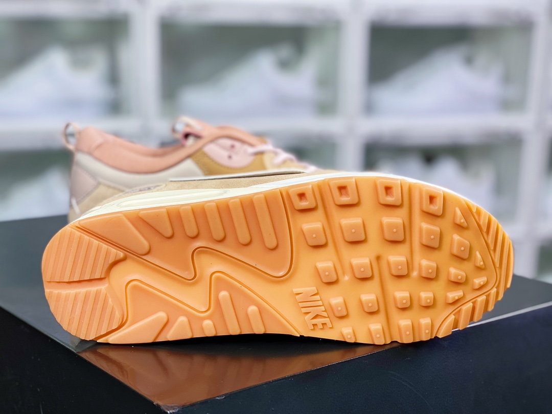 220 Air Max 90 Futura”Cement”解构版低帮复古慢跑鞋DM9922-102