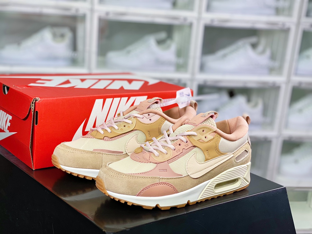220 Air Max 90 Futura”Cement”解构版低帮复古慢跑鞋DM9922-102