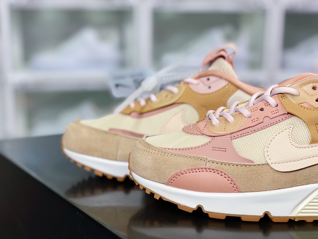 220 Air Max 90 Futura”Cement”解构版低帮复古慢跑鞋DM9922-102
