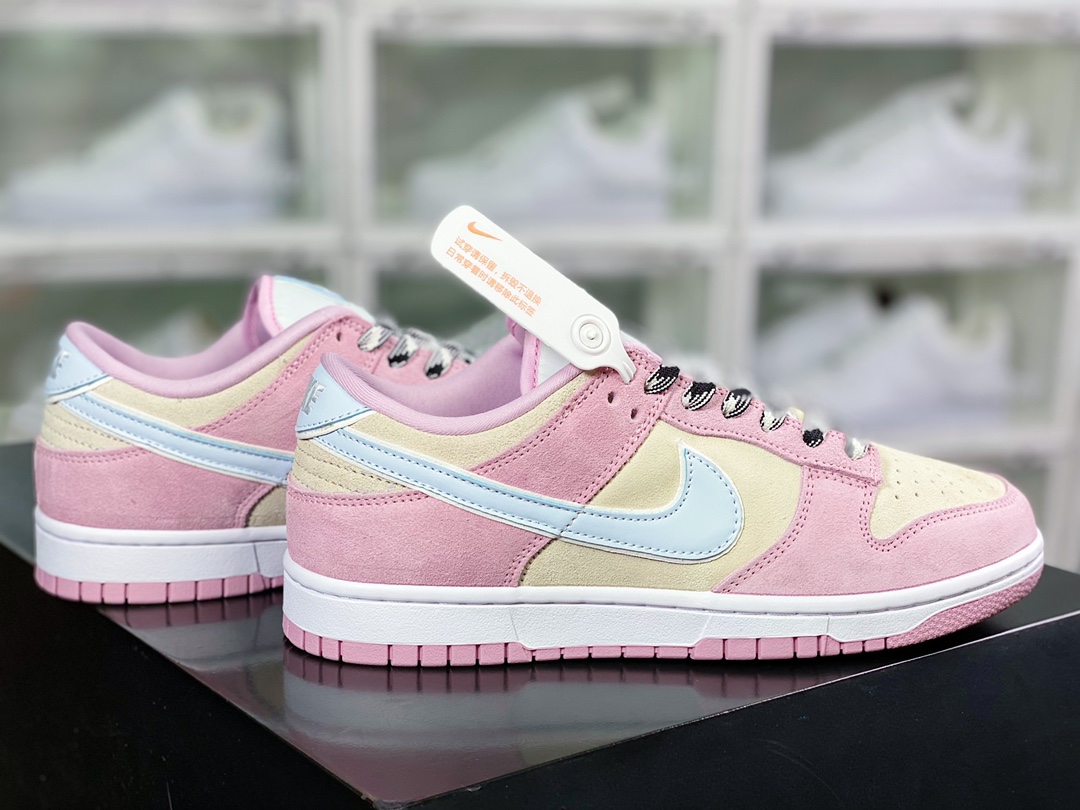 220 SB Dunk Low SE”Pink/Grey/Light Blue”扣篮系列低帮休闲运动滑板板鞋DV3054-600