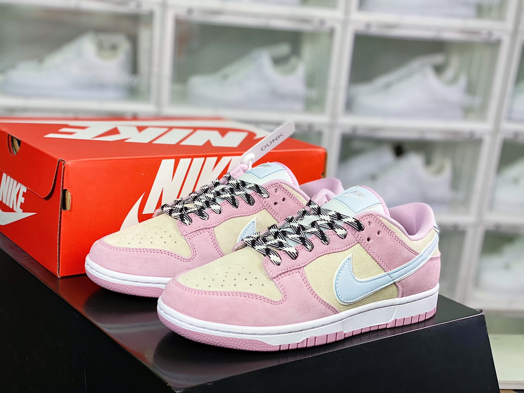 220 SB Dunk Low SE”Pink/Grey/Light Blue”扣篮系列低帮休闲运动滑板板鞋DV3054-600