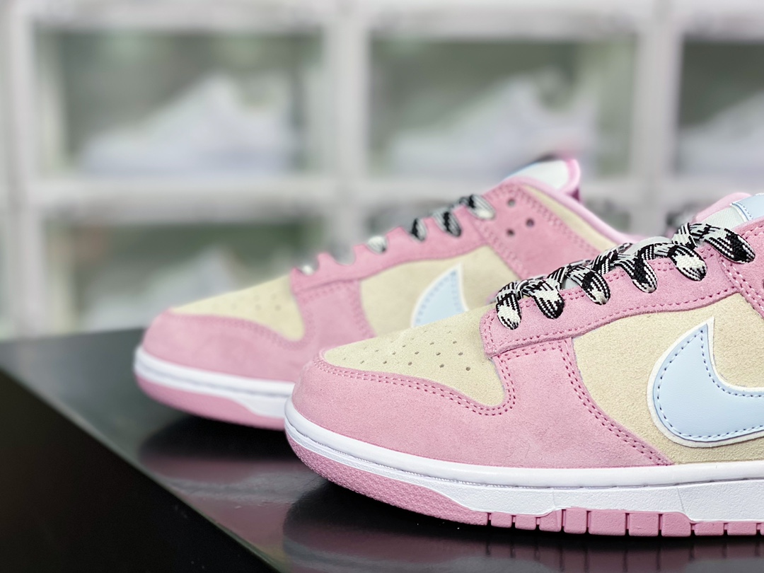 220 SB Dunk Low SE”Pink/Grey/Light Blue”扣篮系列低帮休闲运动滑板板鞋DV3054-600