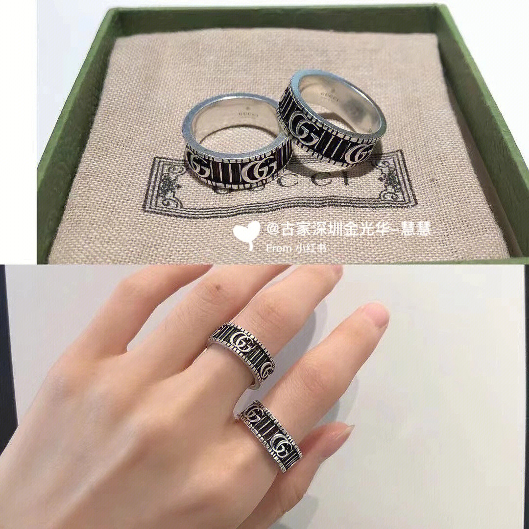 NO:384648,Gucc* striped interlocking double G ring vertical pattern structure retro old craft matte effect, jewelry boutique, gucci, ring19860909Gucc*条纹互扣双G戒指 竖纹结构复古做旧工艺哑光效果,饰品精品,gucci,ring,Jewelry