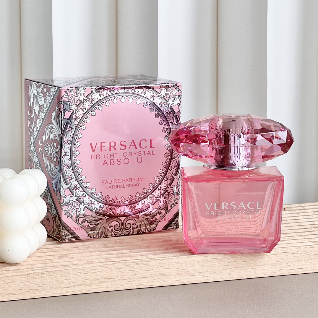 Versace Perfume Pink Red