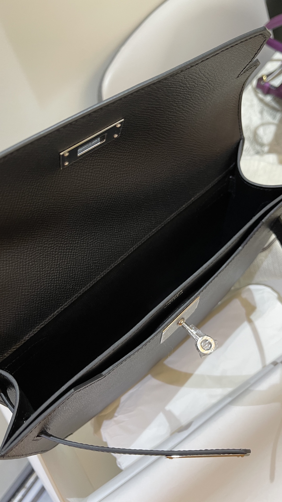 Hermès Kelly Depeches 25 Black 25cm briefcase photo 4