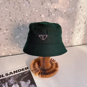 Prada Hats Bucket Hat Unisex Fashion
