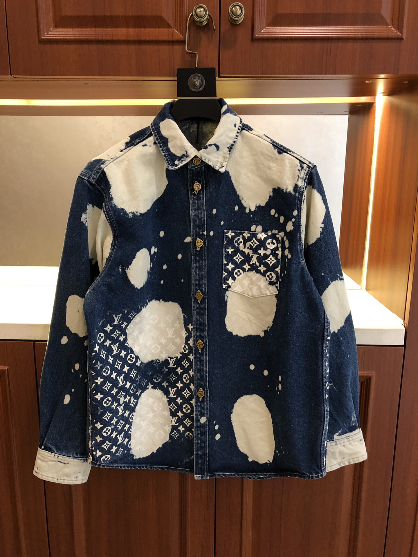 Louis Vuitton Clothing Coats & Jackets Shirts & Blouses Unisex Denim Fall/Winter Collection Vintage
