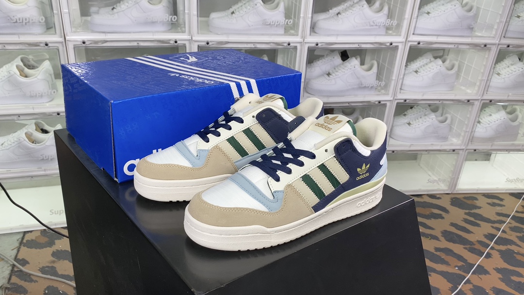 [Adidas Originals Series]Adidas Originals Forum 84 Low Roman Series Velcro Low