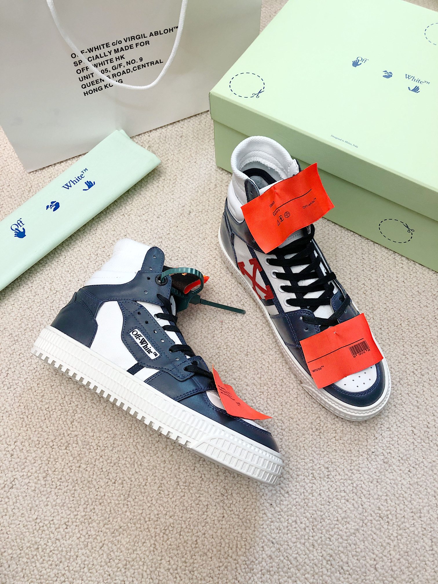 OFF WHITE pareja modelos Precio de fábrica: 35 - los últimos modelos de primavera de la obra maestra