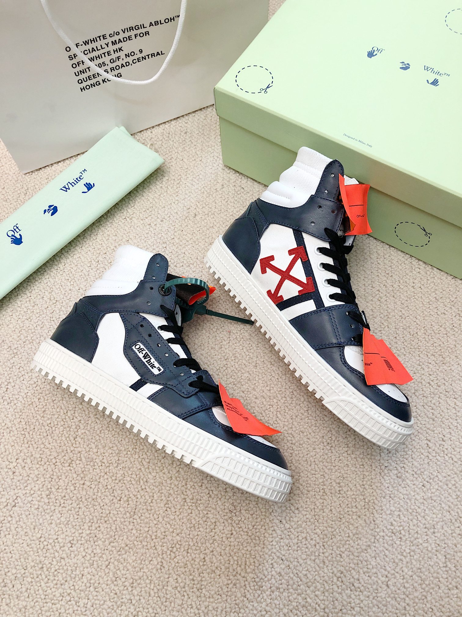 OFF WHITE pareja modelos Precio de fábrica: 35 - los últimos modelos de primavera de la obra maestra