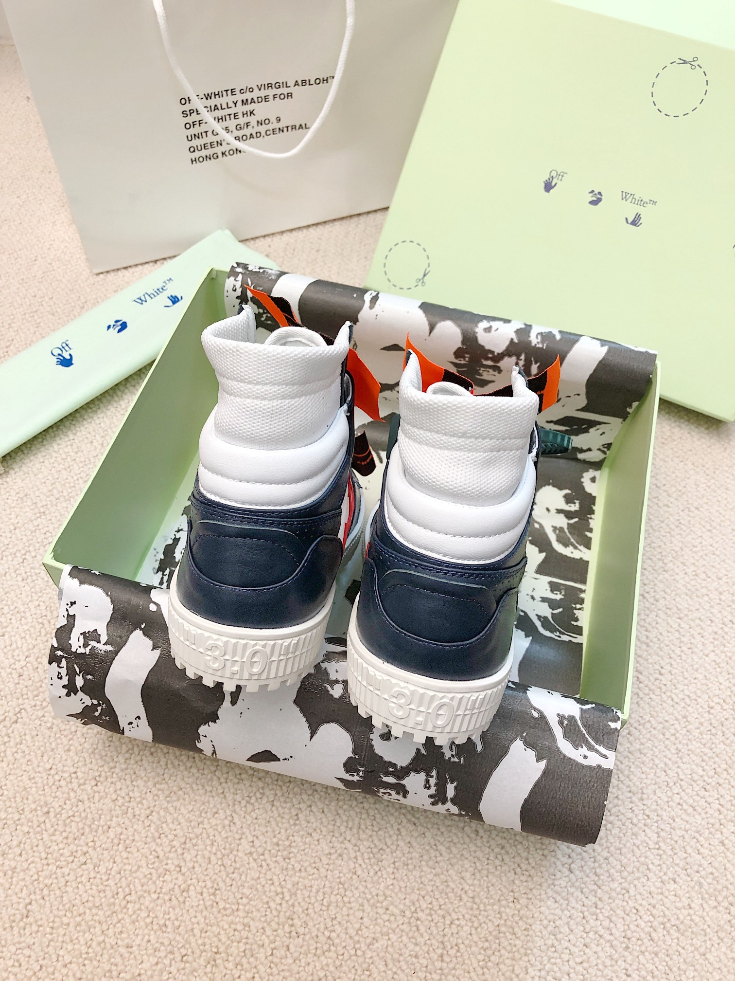OFF WHITE pareja modelos Precio de fábrica: 35 - los últimos modelos de primavera de la obra maestra