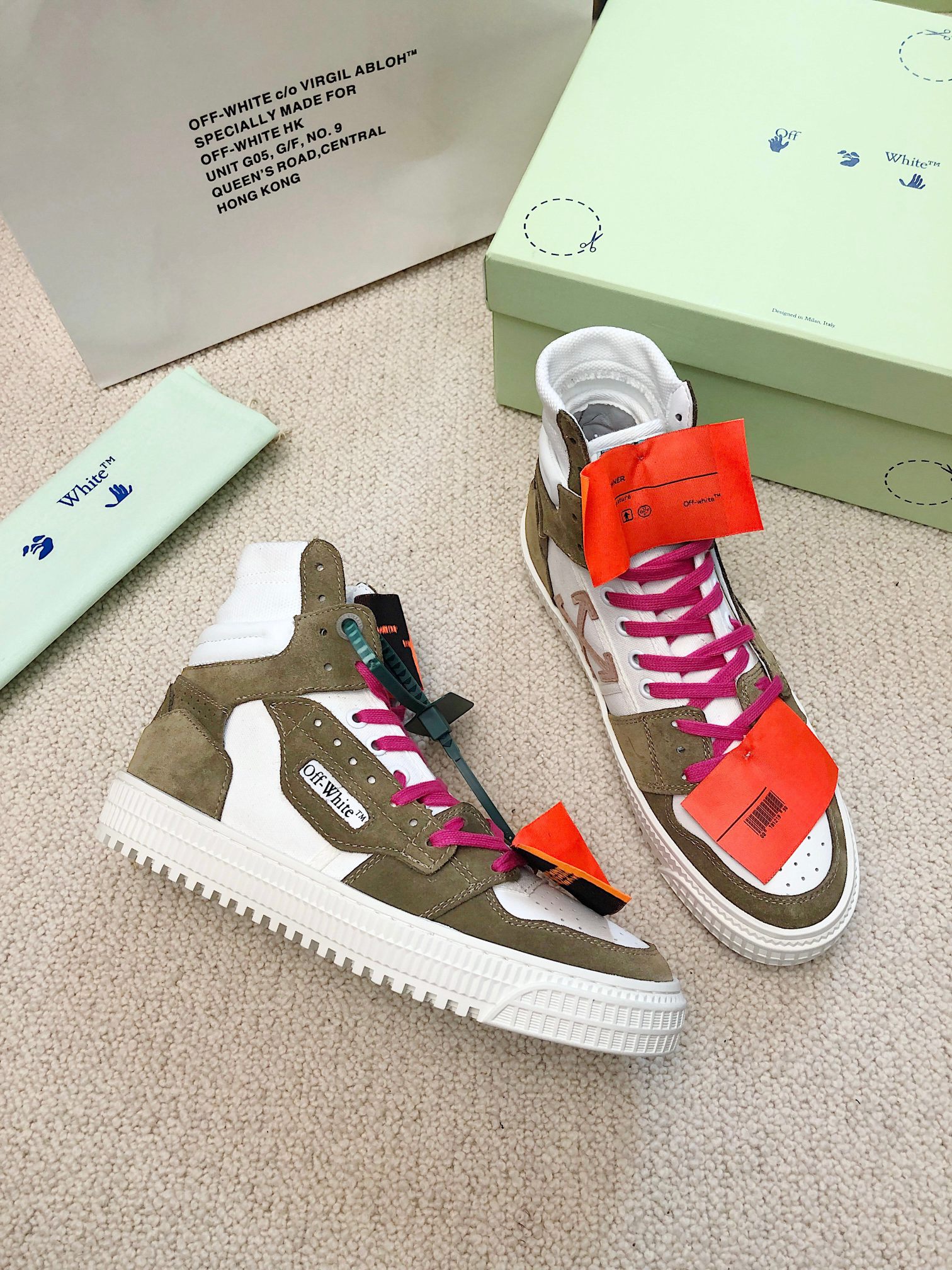 OFF WHITE pareja modelos Precio de fábrica: 35 - los últimos modelos de primavera de la obra maestra
