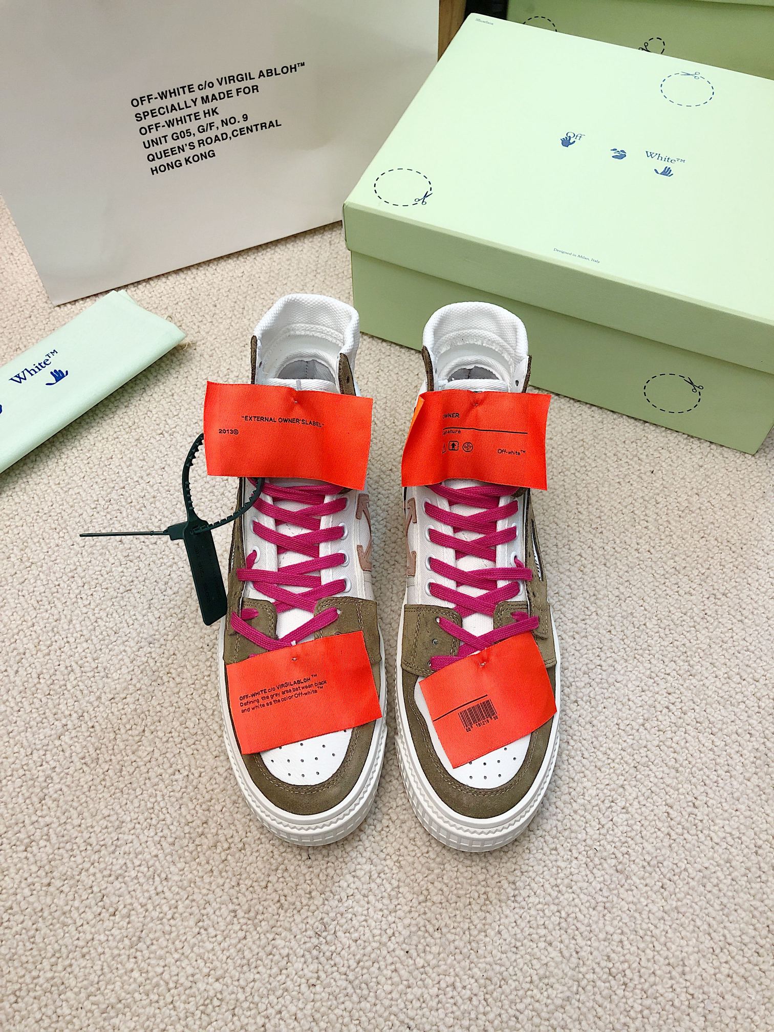 OFF WHITE pareja modelos Precio de fábrica: 35 - los últimos modelos de primavera de la obra maestra