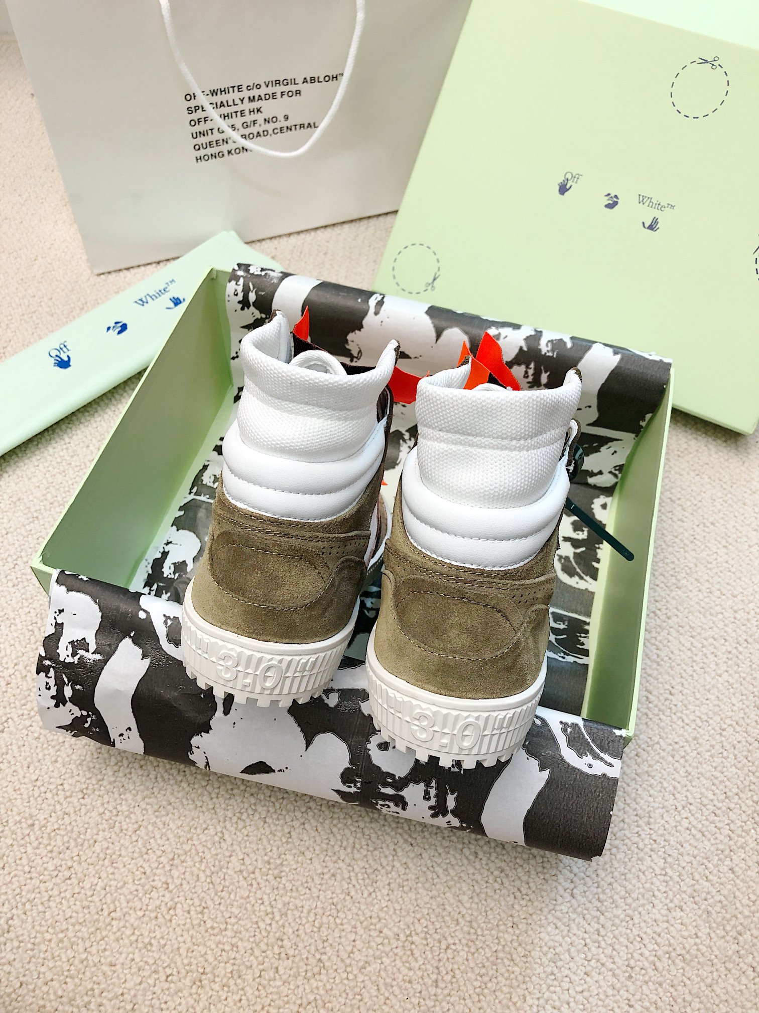 OFF WHITE pareja modelos Precio de fábrica: 35 - los últimos modelos de primavera de la obra maestra