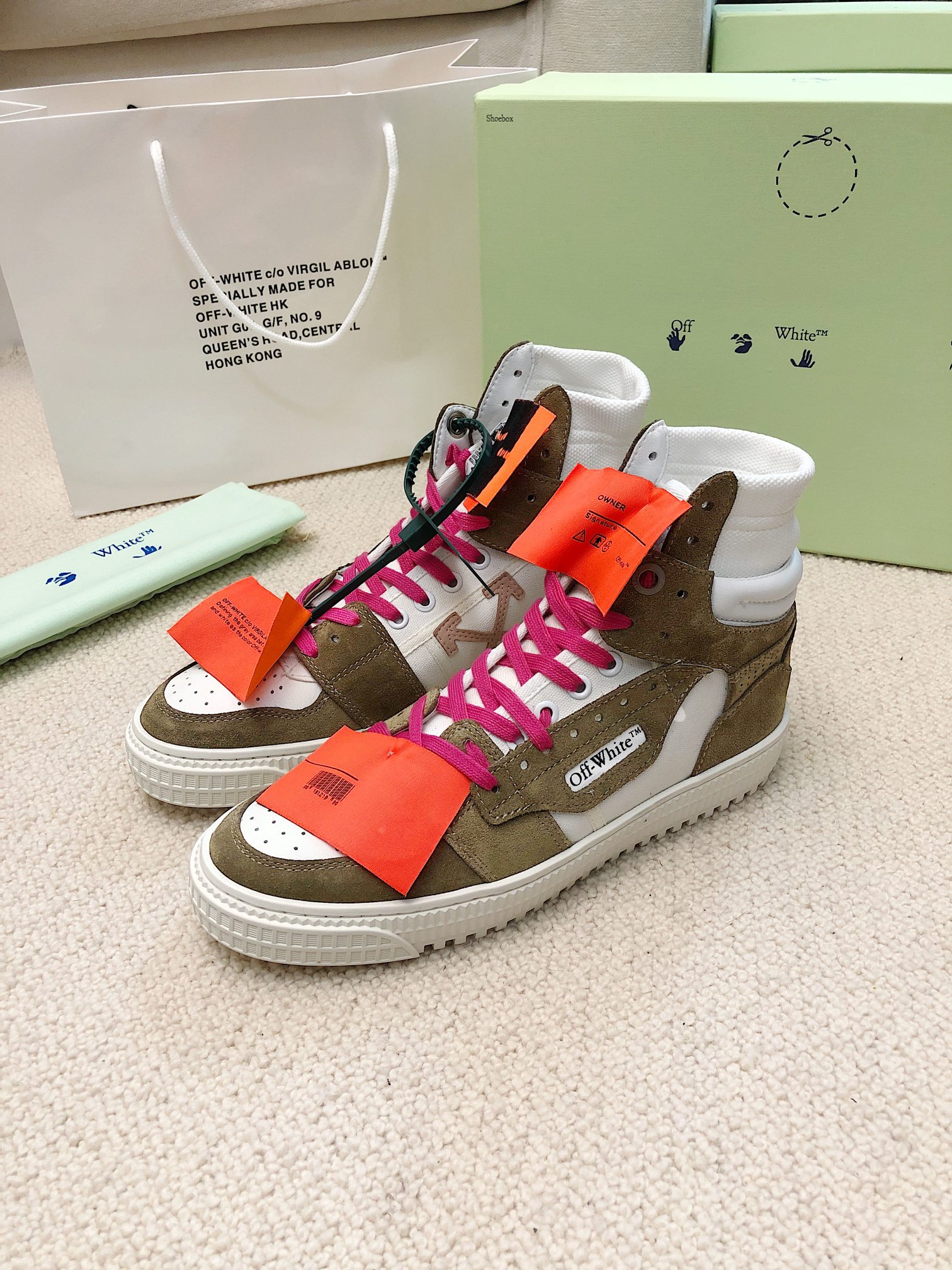OFF WHITE pareja modelos Precio de fábrica: 35 - los últimos modelos de primavera de la obra maestra