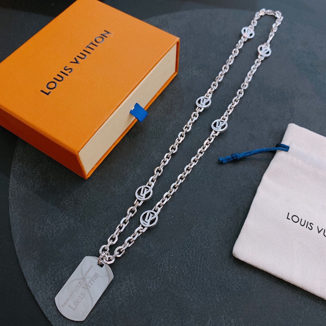 The Online Shopping
 Louis Vuitton Jewelry Necklaces & Pendants Unisex Vintage Chains