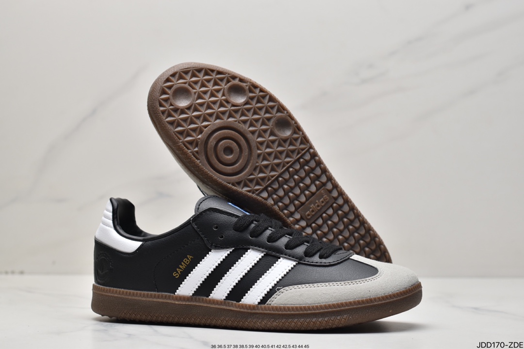 Adidas Clover Originals Samba Vegan OG Samba Series Gentleman Shoes