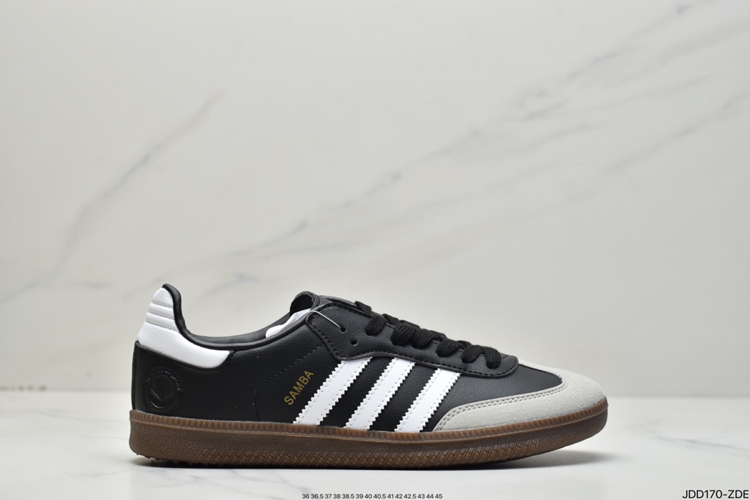 Adidas Clover Originals Samba Vegan OG Samba Series Gentleman Shoes