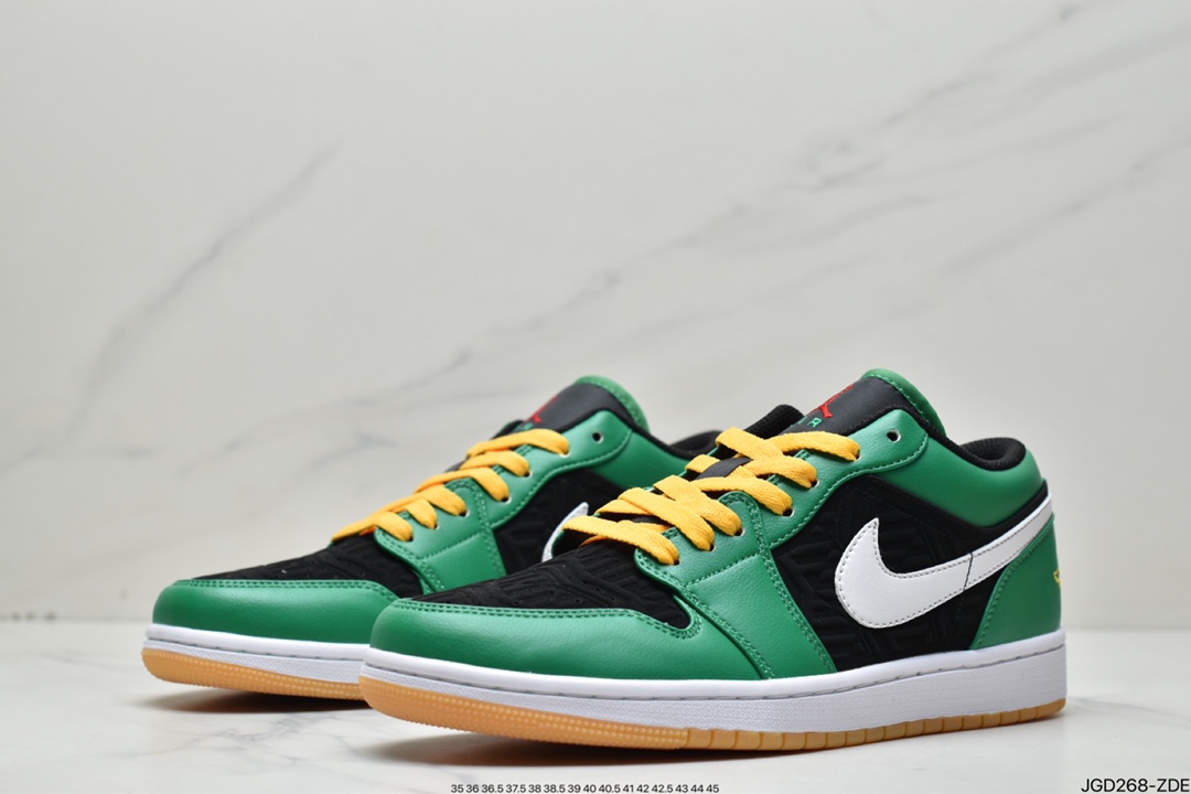 180 耐克Nike Air Jordan Retro 1 Low GS”Electric Green”AJ1低帮乔丹一代DQ8422-300
