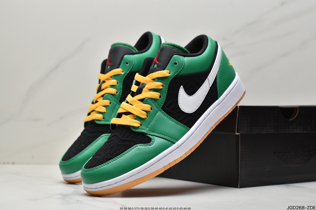 180 耐克Nike Air Jordan Retro 1 Low GS”Electric Green”AJ1低帮乔丹一代DQ8422-300
